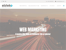 Tablet Screenshot of eistek.com